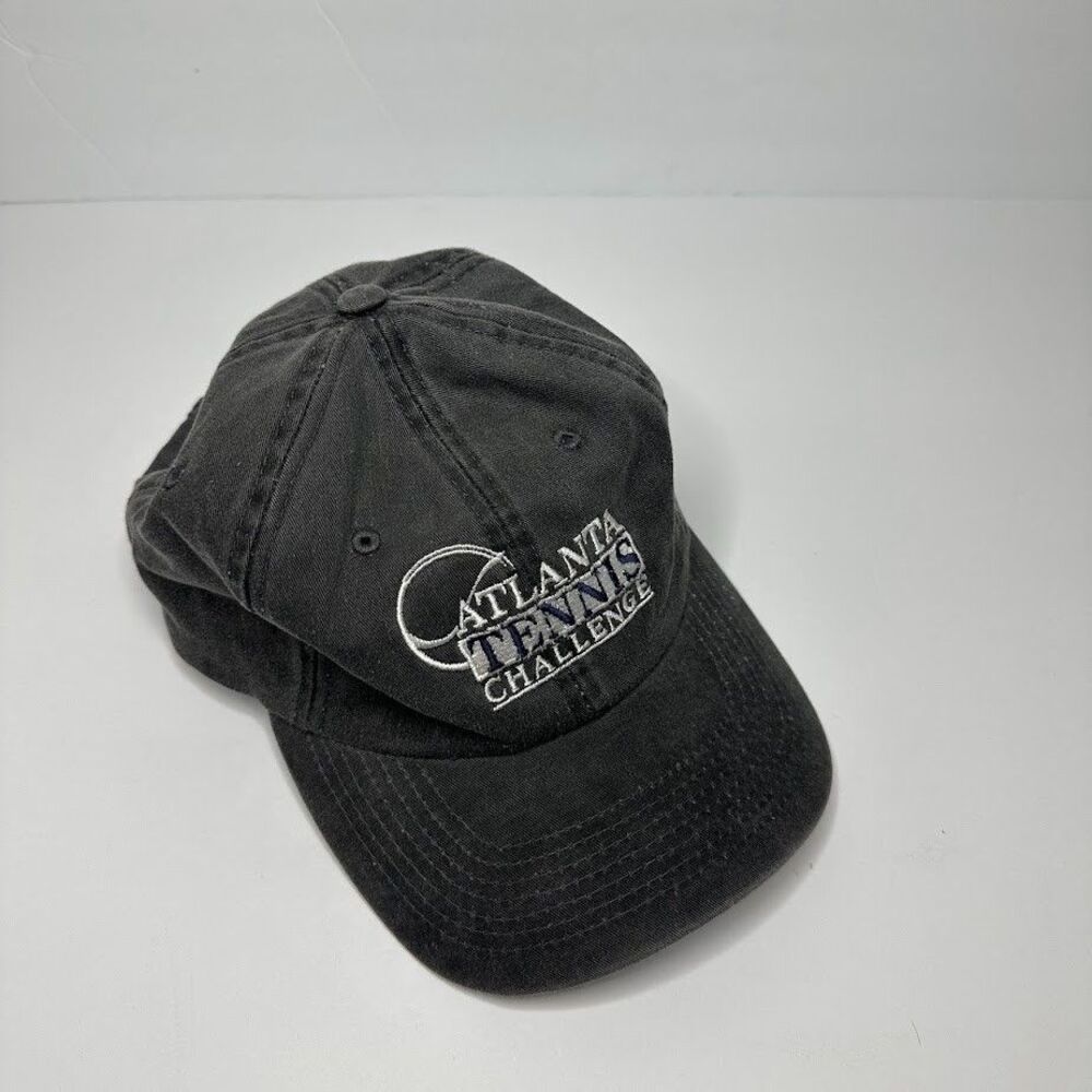 Authentic Atlanta Tennis Challenge-Vintage- Adjustable Cap- Gray